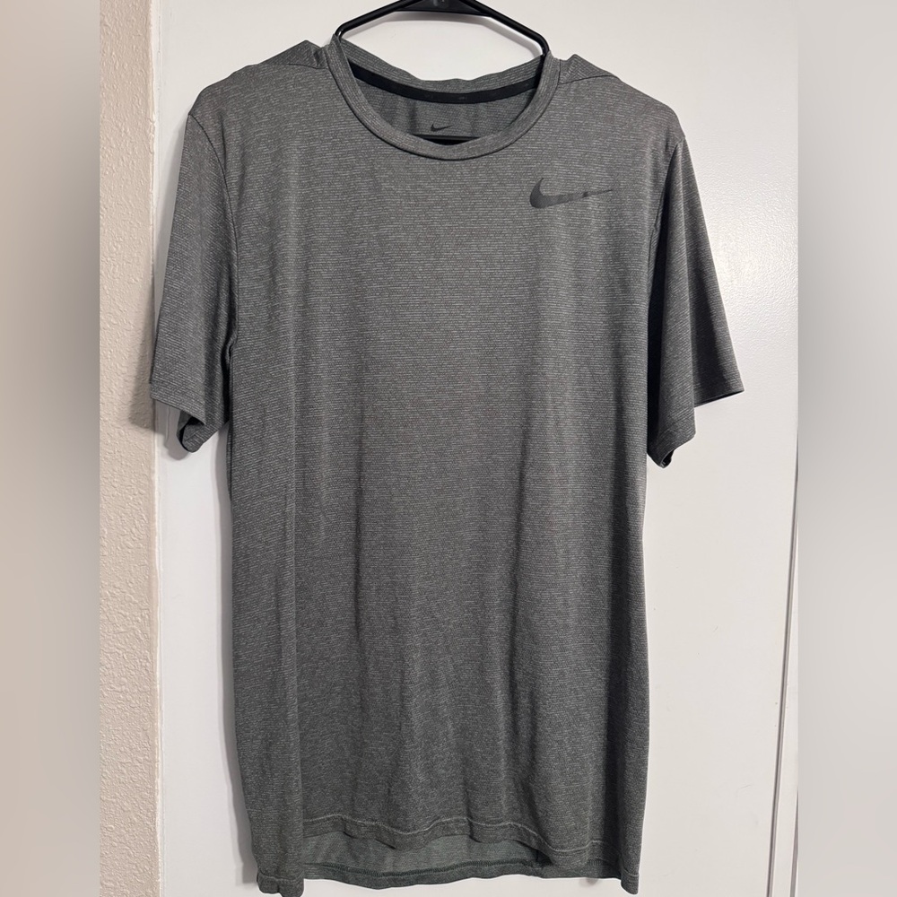 Nike Dri-FIT Grey Performance Tee - Standard Fit